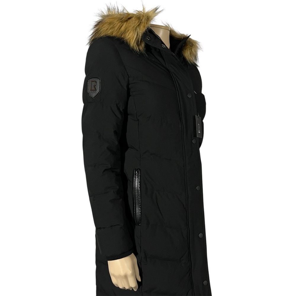 NWT Rudsak Cathy Black Down Puffer Long Jacket - Picture 7 of 15